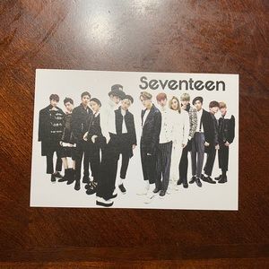 NWT K-Pop SEVENTEEN Postcard